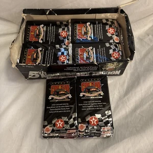 58 Sealed Packs 1992 NASCAR Maxx Collector Series TEXACO Racing 4 Cards Per Pack - Picture 1 of 2