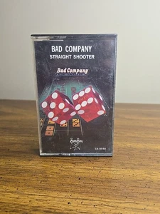 Bad Company - Straight Shooter Cassette Tape 1975 - Picture 1 of 3