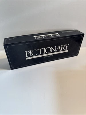 1985 Pictionary 1st Edition Charades Game Complete in Very Good Cond FREE SHIP - Image 1 of 4