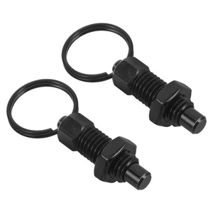  2 Stück Federkugel Rastbolzen - einziehbarer Zugbolzen für stiftbelastete Fitness - Bild 1 von 12