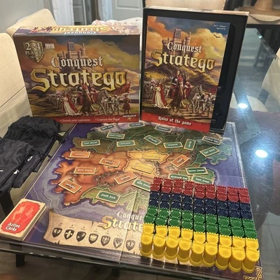 Stratego Conquest Game by PlayMonster Strategy Board Game 100% Complete 2016 - Image 1 of 4