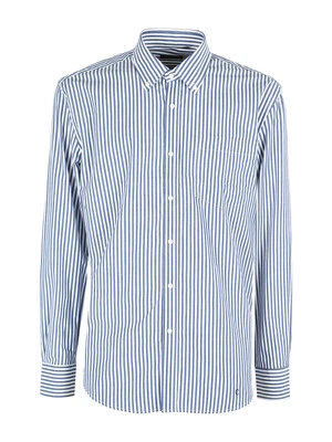 Coveri Collection Camicia da uomo a righe regular fit in cotone - Immagine 1 di 4