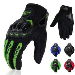 Guantes de motocicleta dedo completo motocross ciclismo carreras montar moto guantes - Imagen 1 de 14