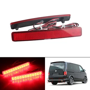 2x LED Reflektor Rücklicht Bremsleuchte für 2003-11 VW T5 Transporter/Caravelle - Bild 1 von 12