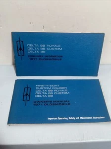 1971 Oldsmobile Delta 88 Royale & Custom Owner's Guide Manual - Picture 1 of 7