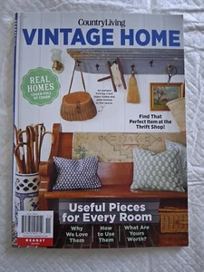 VINTAGE HOME - Country Living Magazine 2024 - Real Homes Chock Full Of Charm - Picture 1 of 1