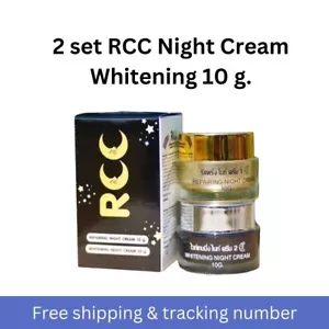 2x Crema de noche RCC piel suave + blanqueamiento reduce melasma cicatrices de arrugas marca de acné - Imagen 1 de 12