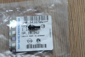 1x ORIGINAL VAUXHALL ASTRA CAVALIER ZAFIRA OMEGA NOVA PARACHOQUES DE GOMA 3438705 - Imagen 1 de 1