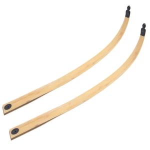 60" Archery Recurve Bow 20-60lbs Takedown Wooden Hunting Bow Target Black Hunter - Picture 1 of 17
