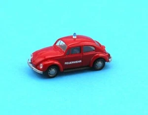 AWM VW Käfer Feuerwehr Zürich 1:87 bewegliche Heckklappe - Picture 1 of 2