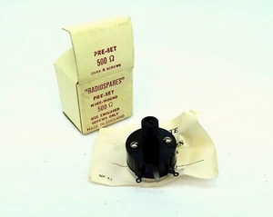 Vintage Radiospare Drahtwicklung voreingestellte Potentiometer - verschiedene Werte - Bild 1 von 3