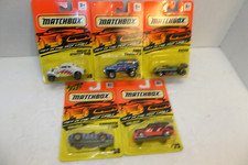 Lot of 5 MATCHBOX Get in the Fast Lane!  Original Packages