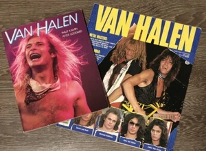Vtg  Two (2) VAN HALEN  Picture Books 1984- Kamin/Goddard Rock Video -EVH DLR - Bild 1 von 7