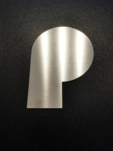 Blinkerhalter universal neu Edelstahl gebürstet 1,5mm Stärke - Bild 1 von 1