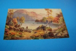 The Old Pass Of Trossachs England Vintage Postcard  Tuck's "Oilette"   - Picture 1 of 2
