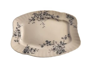 Antique W.H. Grindley & Co England Platter Rustic Marked 1 & F EUC 10.5x14." EUC - Picture 1 of 20