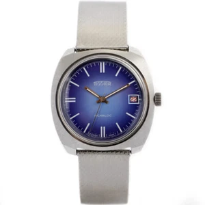 Schweizer Edelstahl Uhr silber Farbe montiert in Ägypten - Bild 1 von 7