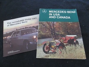 1966 Mercedes in USA Kanada Buch & Broschüre Set 220 250S 250SE 230SL 600 Katalog - Bild 1 von 12