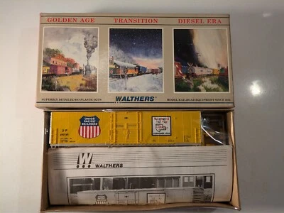 HO 50' FGE Insulated Box Car UP Union Pacific Kit NIB NOS Item# 932-4753 - Image 1 of 3