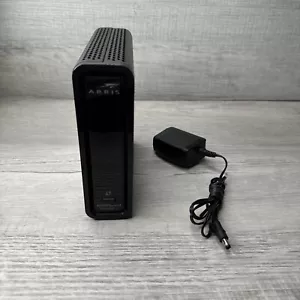 ARRIS Surfboard SBG6580-2 300 Mbps 4 Port Cable Modem and Wi-Fi Router In Black - Picture 1 of 11