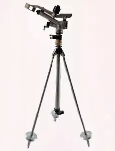 Irrigatore a settore con treppiede cannone battente regolabile in metallo - Bild 1 von 19