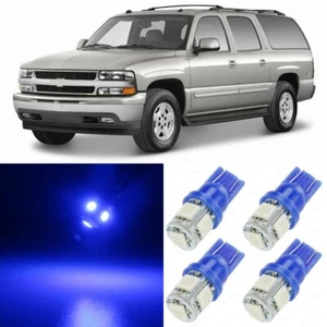 Paquete de 12 luces LED interiores ultra azules para Chevy Suburban 2000 - 2006 + herramienta - Imagen 1 de 7