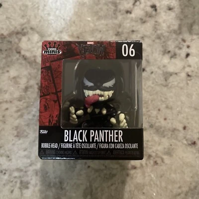 Funko Minis Marvel Venom 06 Black Panther - Image 1 of 4