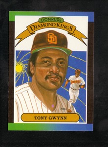 Tony Gwynn--San Diego Padres--1989 Donruss Diamond Kings Baseball Card