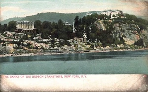 Cartolina The Banks Of The Hudson Cranston's New York - Foto 1 di 2