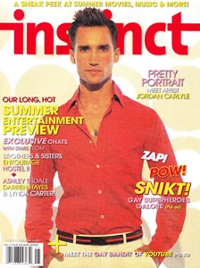 INSTINCT Magazine May 2007 Jordan Carlyle Darren Hayes Lynda Carter Matthew Rhys - Imagen 1 de 5