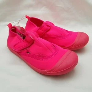 Girls' Poppy Sock Water Shoes - Cat & Jack Pink Medium 2-3 NEW - Picture 1 of 8