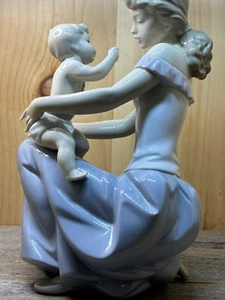 Schöne Lladro Figur "One For You, One For Me" Mutter & Kind #6705 - Bild 1 von 20