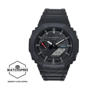 Casio G-Shock Bluetooth® Solar Powered Black Resin Band Watch GAB-2100-1A - Picture 1 of 3