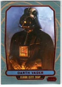 STAR WARS GALACTIC FILES SERIES 2 RED PARALLEL BASE INSERT 488 DARTH VADER 11/35 - Picture 1 of 2