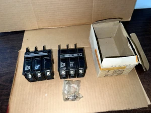 2 NOS SIEMENS ITE BQ3B015 3 POLE 15 AMP CIRCUIT BREAKERS B37 38 39 - Picture 1 of 10
