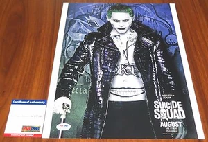Jared Leto Signed 11x14 Suicide Squad Joker 30 Seconds to Mars Oscar PSA/DNA - Picture 1 of 1