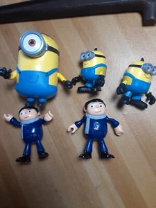 despicable me Minions Action Figures- lot 5 - Picture 1 of 7