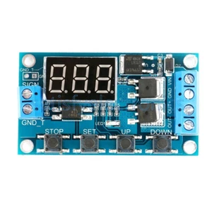 Trigger Cycle Timer Delay Switch 12 24V Circuit Board MOS Tube Control Module - Picture 1 of 4