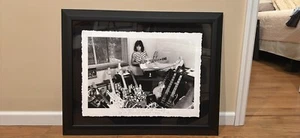 Eddie Van Halen Photo Framed Millionaire Gallery 18 x 24 (26x32) Wall Art Black - Picture 1 of 6