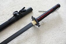 S2600 BLEACH ICHIGO KUROSAKI TENSA ZANGETSU ZANPAKUTO STRAIGHT SWORD 42" FLAT