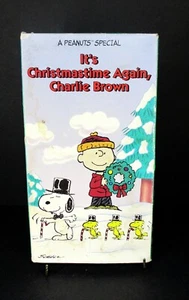 A Peanuts Special It's Christmastime Again, Charlie Brown (VHS, 1992) - Imagen 1 de 3