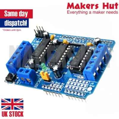 Motor Drive Expansion Shield Board Module L293D For Arduino Duemilanove Mega UNO - Image 1 of 4