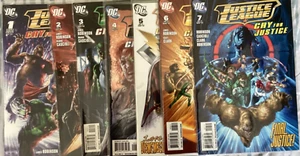 Justice League Cry for Justice 1,2,3,4,5,6,7 full set - Picture 1 of 1