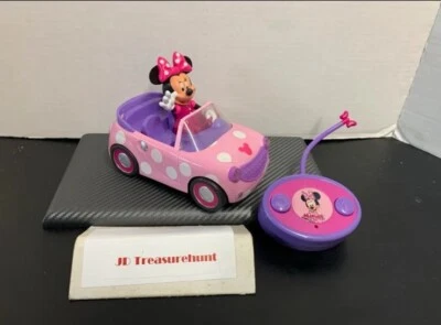 Jada Toys Disney’s Minnie Mouse Pink 6.5” Wireless RC Car Pre-Owned EUC. 🔥🔥 - Image 1 of 4