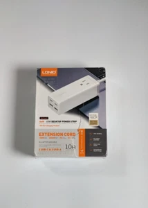 Chargeur rapide LDNIO 65W GaN Desktop PD (cordon d'extension 6,5 pieds) - SU1441 - Photo 1 sur 4