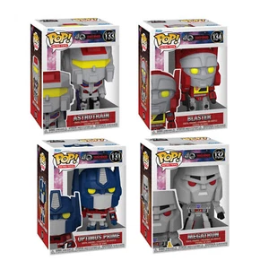Transformers: G1 - Blaster Optimus Prime Megatron Astrotrain Pop! Vinyl - 4 SET - Bild 1 von 5