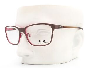 Oakley OX 3214-0453 Penchant Eyeglasses Glasses Wine (Brownish Red) on Pink 53mm