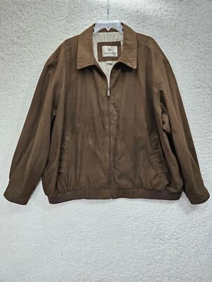 Rainforest Men’s Full Zip Black Jacket with Inner Zip Pocket Size Large - Image 1 of 4