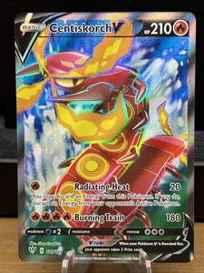 Centiskorch V (Full Art) - 179/189 Darkness Ablaze NM Pokemon TCG - Foto 1 di 24