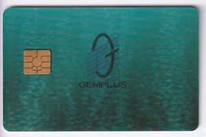TEST SALON EXPO CARTE CARD .. FRANCE GEMPLUS 3D PRISMIC CARDS 99 CHIP/PUCE - Picture 1 of 2